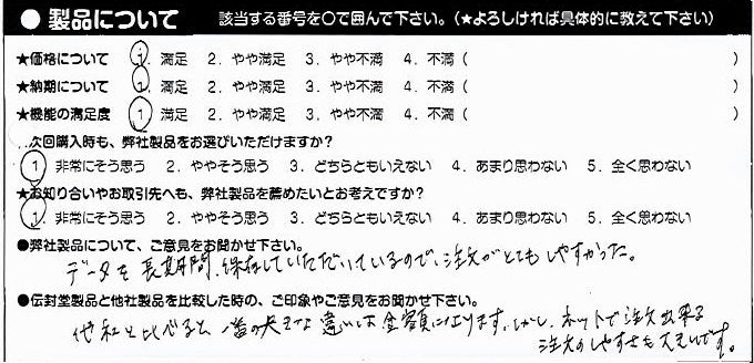 建設機械賃貸業で使用する送り状（3枚複写50組）の伝票作成実績